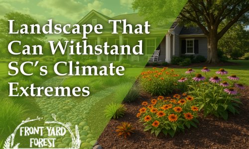 Landscaping for SC Weather: Resilient, Smart, and Sustainable - Front Yard Forest sustainable landscaping article