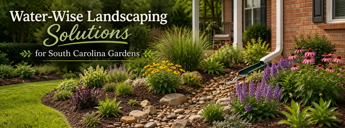 Water-Wise Landscaping Solutions for South Carolina Gardens - Front Yard Forest sustainable landscaping article