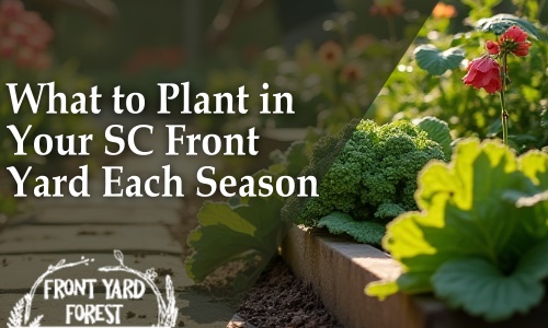 What to Plant in Your SC Front Yard Each Season - Front Yard Forest sustainable landscaping article