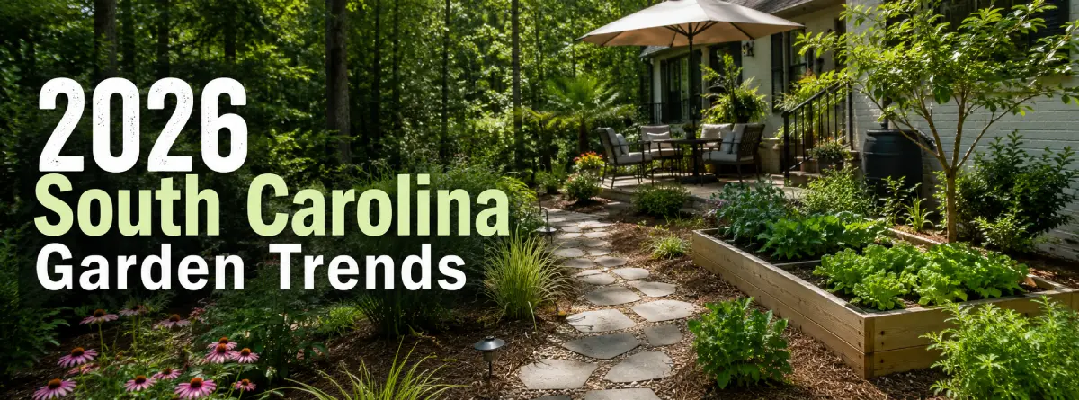Top Garden Landscaping Trends in South Carolina for 2026 - Front Yard Forest sustainable landscaping article