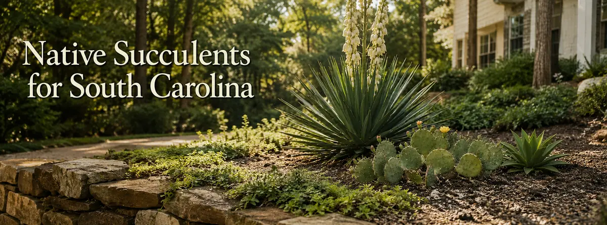 Top Native Succulents for Drought-Tolerant SC Landscapes - Front Yard Forest sustainable landscaping article