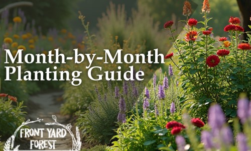 South Carolina Month-by-Month Planting Guide - Front Yard Forest sustainable landscaping article