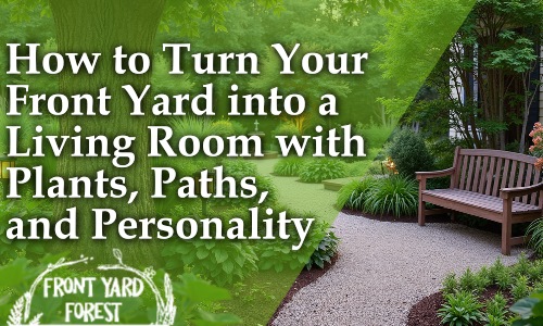 Yard to Outdoor Living - Front Yard Forest sustainable landscaping article