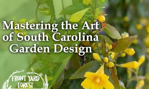 SC Garden Design Tips: Create a Calm, Inviting Outdoor Space - Front Yard Forest sustainable landscaping article